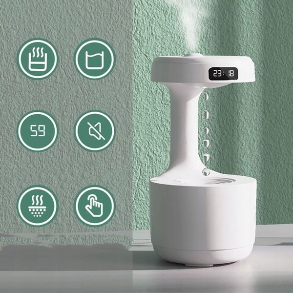 Nawilżacz ANTYGRAWITACYJNY kropla wody AROMATERAPIA dyfuzor mgła zdjęcie 10