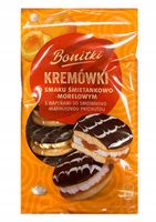 Bonitki Kremówki o smaku śmietankowo-morelowym 330g