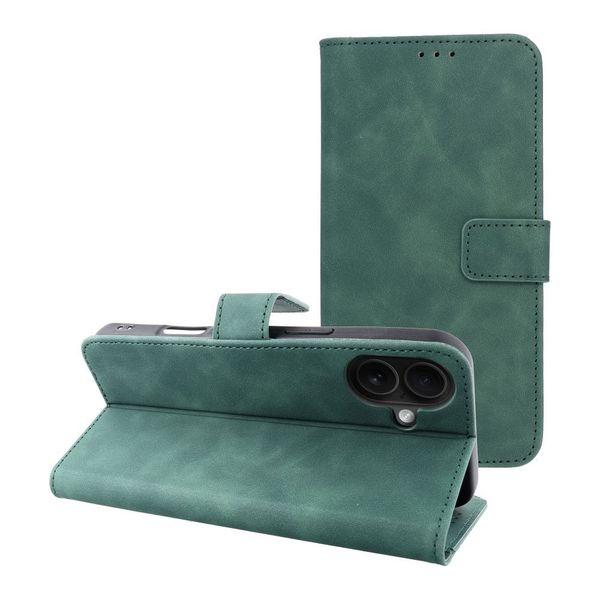 Kabura TENDER Book do IPHONE 16 Plus zielony zdjęcie 1
