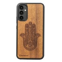 Drewniane Etui Bewood na Samsung Galaxy A54 5G HAMSA IMBUIA