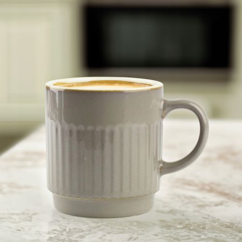 CERAMICZNY KUBEK NA KAWĘ HERBATĘ COFFE LATE ZDOBIONY 440 ML NA PREZENT na Arena.pl