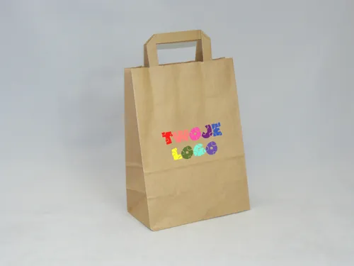 Torba papierowa beżowa 22 x 11 x 31 cm na Arena.pl