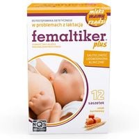 Femaltiker plus smak karmelowy, 12 saszetek