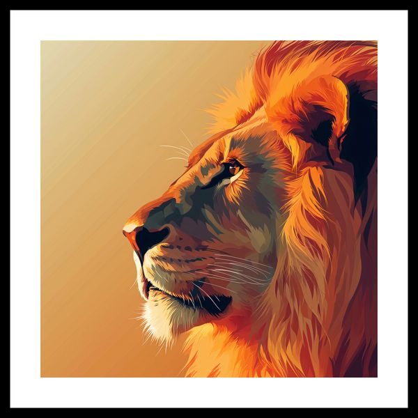 Plakat 50x50cm Król zdjęcie 3