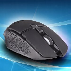 MYSZKA GAMINGOWA MYSZ DLA GRACZY BEZPRZEWODOWA KOMPUTEROWA LED RGB 3200 DPI zdjęcie 13