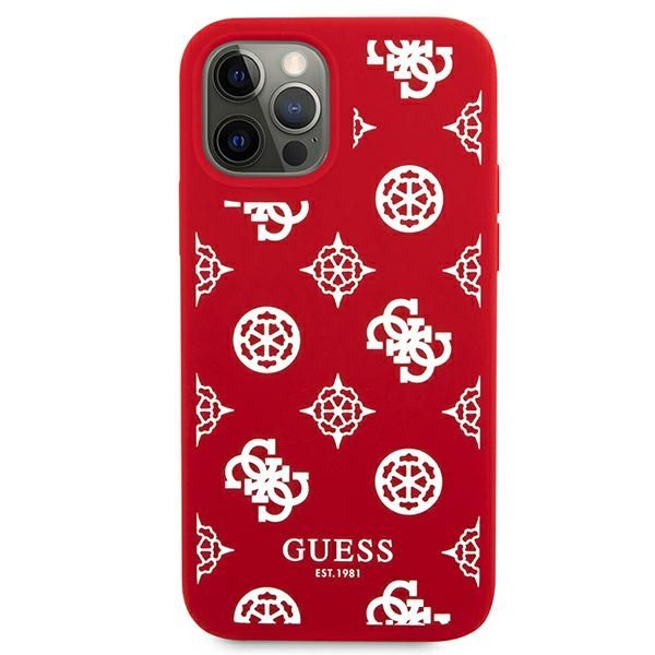 Etui Guess do iPhone 12 Pro Max, Czerwony zdjęcie 3