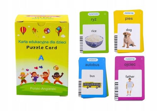 CZYTNIK DO NAUKI SŁÓWEK POLSKO ANGIELSKI 224 SŁÓW ZESTAW XL EDUKACYJNA USB na Arena.pl