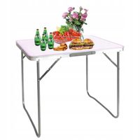 STOLIK SKŁADANY TURYSTYCZNY DO OGRODU WALIZKA