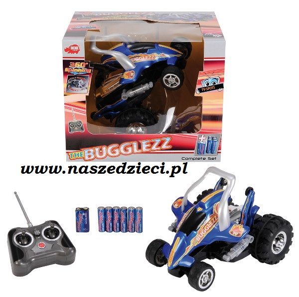 Dickie 19250 ZWARIOWANY Samochód Rc Bugglezz zdjęcie 1
