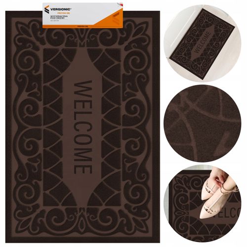 Wycieraczka pod drzwi do butów, wejściowa 40 x 60 cm VERGIONIC na Arena.pl