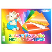 ZESZYT PAPIERÓW METALIZOWANYCH SAMOPRZYLEPNYCH  ALIGA
