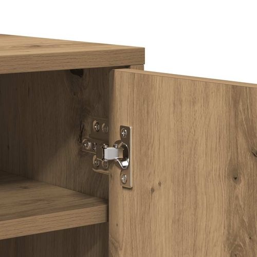 Szafka na buty, dąb artisan 32x35x70 cm materiał drewnopochodny na Arena.pl