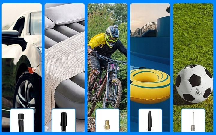 Feegar Pompka elektryczna Kompresor do auta 12V zdjęcie 10