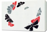 Obraz 70x50cm Butterfly 24, Sekka Japoński Vintage do Salonu