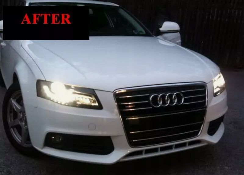 2009-2012 AUDI A4 A5- LIstwy chrom grill chromowan zdjęcie 1