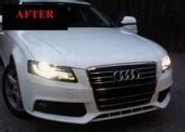 2009-2012 AUDI A4 A5- LIstwy chrom grill chromowan