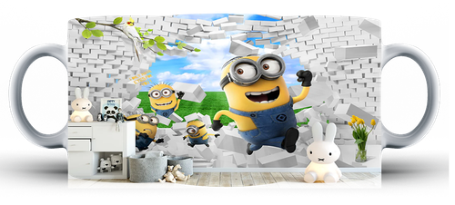Kubek ceramiczny Minionki - Minions na Arena.pl