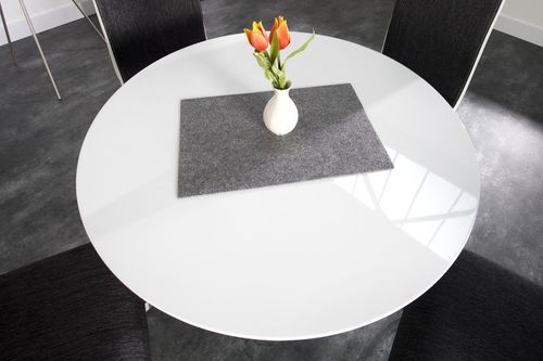 Stół tulip fi 100 - blat mdf biały na Arena.pl