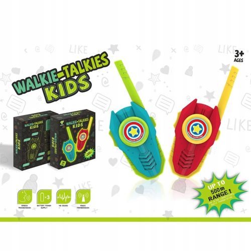 Walkie Talkie Dla Dzieci 2szt Łoki Toki Krótkofalówki Zestaw Duży Zasięg na Arena.pl