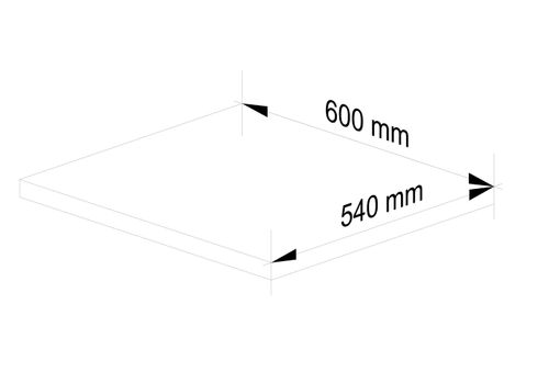 Blat do kuchni S60 Lima - Biały na Arena.pl