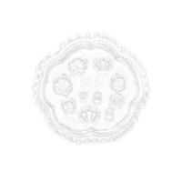 Silikonowe foremki do ozdób 3D z lakieru, żelu, akrylu – #5 kwiatki, muszelki 10 wzorów