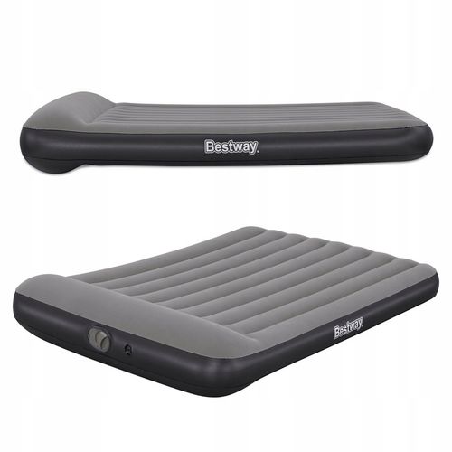 MATERAC DMUCHANY Z POMPKĄ USB ŁÓŻKO DO SPANIA 203 x 152 CM BESTWAY 671BS na Arena.pl