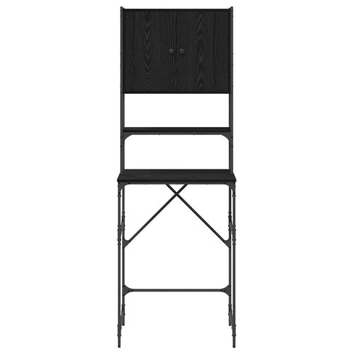 Szafka na pralkę Czarny dąb 68 x 48,5 x 194 cm na Arena.pl