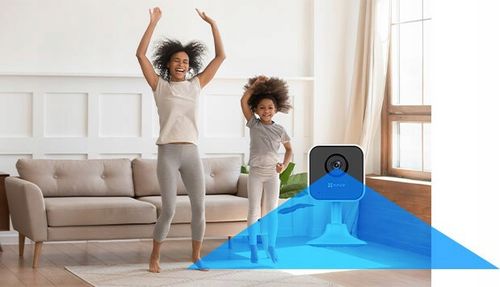 Kamera IP Wifi Bezprzewodowa EZVIZ H1c FullHD IR Detekcja Osób Audio IR10m na Arena.pl