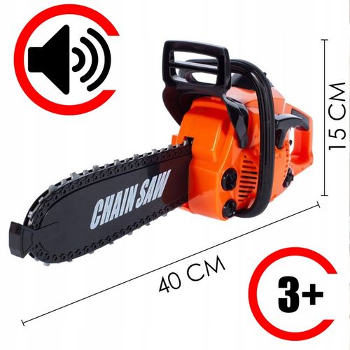 Piła Spalinowa Motorowa Dla Dzieci na Baterie + KASK RĘKAWICE OKULARY na Arena.pl