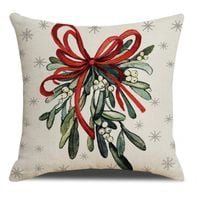 poszewka na poduszkę 45 x 45 cm motyw świąteczny boho pod208