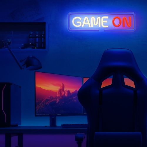 Neon PLEXI LED GAME ON multikolor FPNE23 Forever Light na Arena.pl