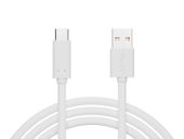 Przyłącze USB 3.0 A - USB-C 2m białe zawieszka