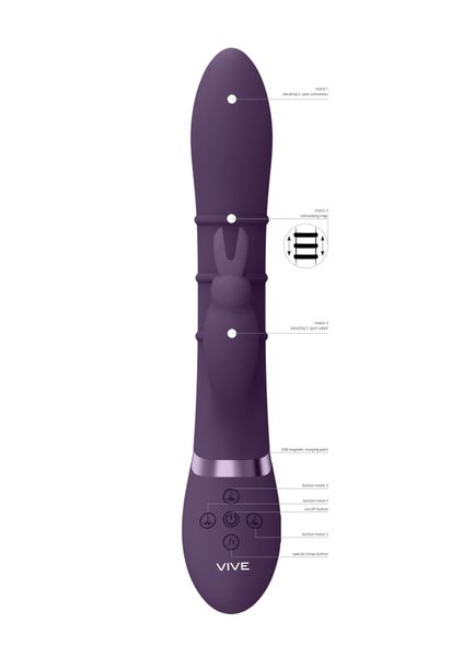 Sora - Up & Down Stimulating Rings, Vibrating G-Spot Rabbit zdjęcie 8