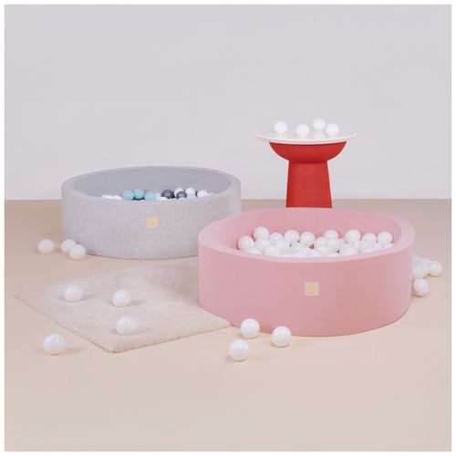 Suchy Basen z Kulkami 90x30 dla Dzieci Szary Smart 200 piłek MISIOO na Arena.pl