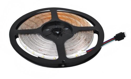 Taśma LED 5m + programator + zasilacz Czerwony na Arena.pl