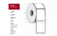 Capture Label 70 x 32mm, Core 25mm,