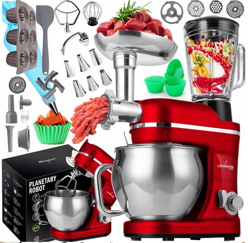 Robot kuchenny Lehmann PLANETARNY Mastic Red czerwony na Arena.pl