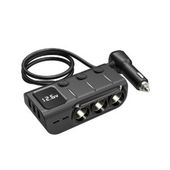 Rozdzielacz gniazda zapalniczki ładowarka samochodowa USB-C PD USB QC 120W