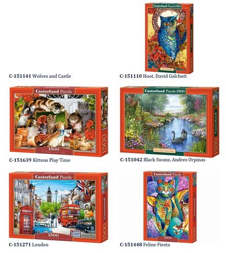 Castorland Piękne Puzzle 1500 elementów CA0018 na Arena.pl