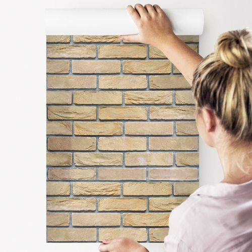 Tapeta Jasna Modna Cegła na Arena.pl