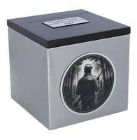 Tematyczna urna dla myśliwego, łowczego Tabliczka / Tak