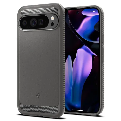 Etui Spigen Rugged Armor na Google Pixel 9 Pro XL - szare na Arena.pl