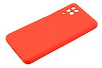 Etui silikonowe Tint do Samsung Galaxy A12 / M12 czerwony