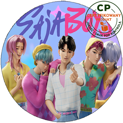 Opłatek waflowy na tort - K-Pop Demon Hunters na Arena.pl