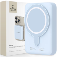 tech-protect pb11 lifemag magsafe power bank 10000mah blue