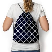 Hipsterki Worek - Plecak Full Print MARINE ROPE