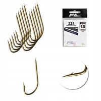 Haczyk Haczyki FL klasyczne 224 Nr 18 złote z łop