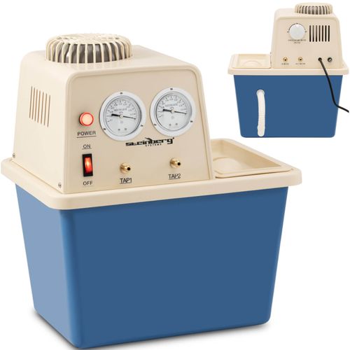 Pompa próżniowa laboratoryjna z obiegiem wody 2 zawory manometry 15 l 180 W na Arena.pl