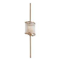 Lampa ścienna SERGIO-2 złota 90 cm