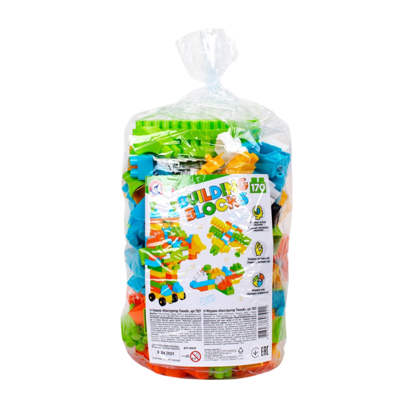 Klocki Dla Dzieci 170 Elementów Technok  7921 zdjęcie 6